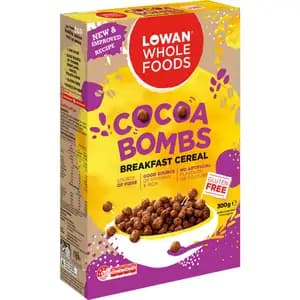 Gluten Free Cocoa Bombs Breakfast Cereal - Lowan Whole Foods