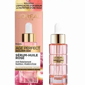 Anti-Aging Face Serum Rosé Oil Anti-Sagging Nutrition, Vitality & Radiance Age Perfect Golden Age - L'Oréal