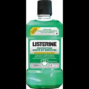 Fresh Mint Triple Action Protection Teeth and Gums Mouthwash - Listerine - Listerine