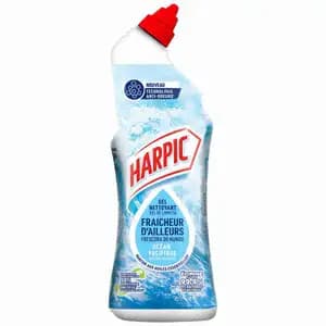 Toilet Gel Pacific Ocean Smell with Essential Oils - Harpic