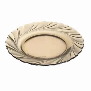 Beau Rivage CréoleRound Main Course Plate Glass Brown - Duralex