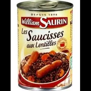 Sausages with Lentils - William Saurin