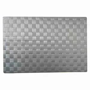 Grey Grid Table Set