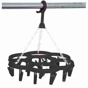 Round Drying Rack Black