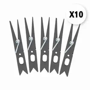 Black Clothespins