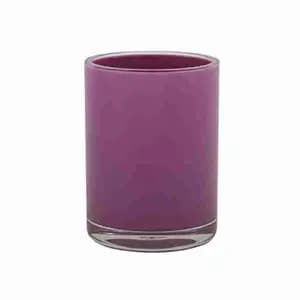 Purple Toothpaste & Toothbrush Tumbler