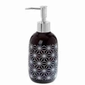 Ceramic Black Soap Dispenser