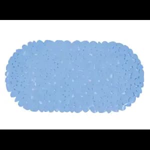 Pebbles Transparent Showermat Blue - Spirella
