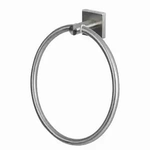 Wall-Mounted Towel Holder Ring Stainless Steel - Spirella