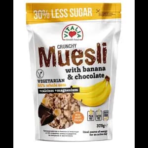 Crunchy Muesli with Banana & Chocolate - Vitalia