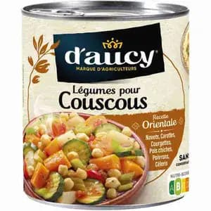Couscous Vegetables - D'Aucy