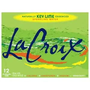 Key Lime Sparking Water - La Croix drinks