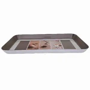 Rectangular Melamine Snail Tray