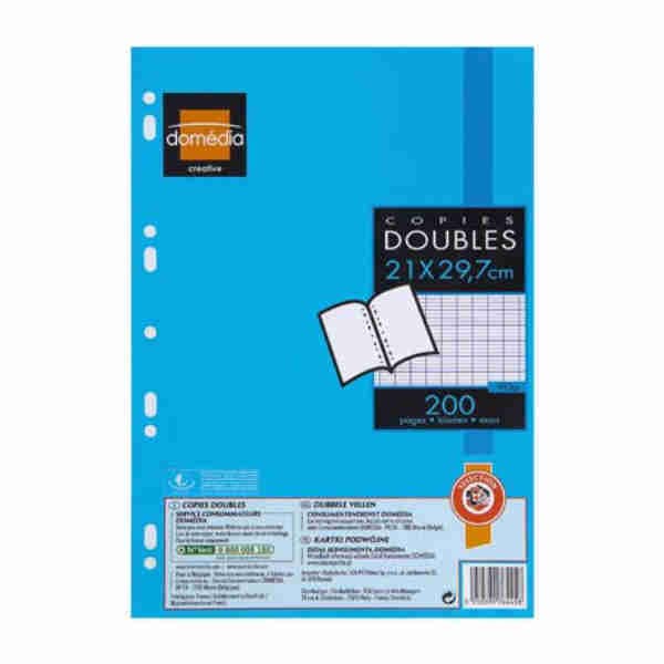 Double Perforated Paper Sheet A4 Seyes