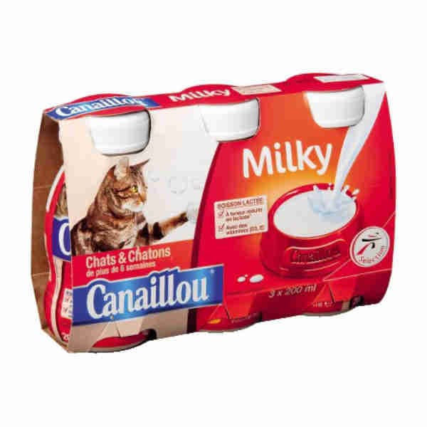 ទឹកដោះគោសម្រាប់ឆ្មា- Canaillou