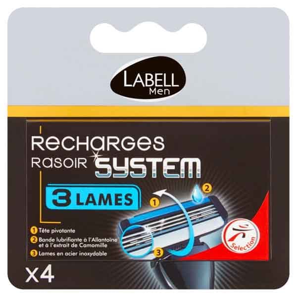 3 Blades Razor Refills
