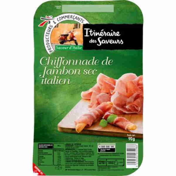 Italian Dry Ham Chiffonnade