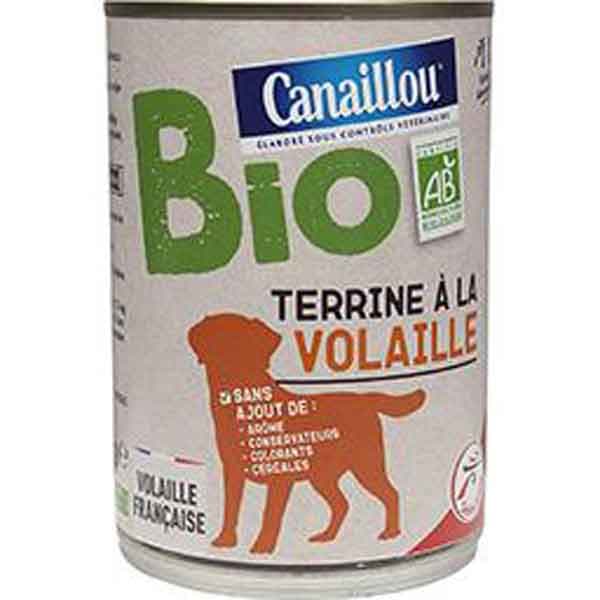 Organic Poultry Terrine Dog