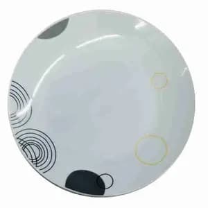 20cm White Plate with Bubbles - Duralex