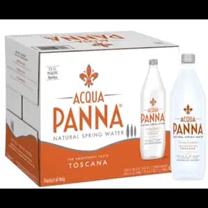 Mineral Water Plastic Bottle 1L - Acqua Panna
