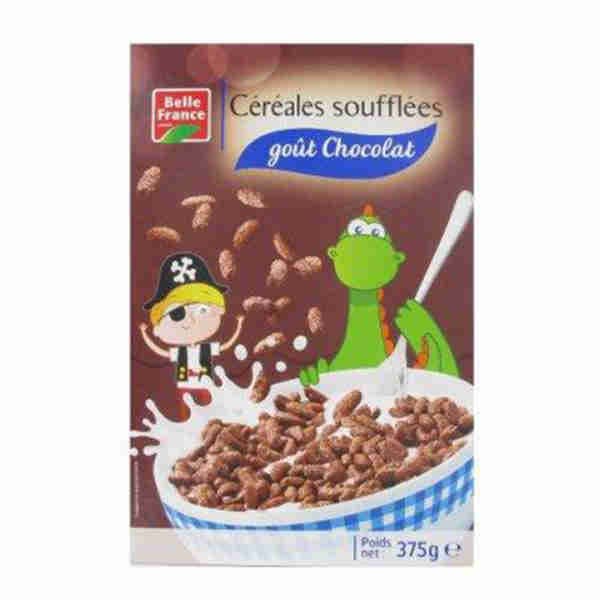 Chocolate Rice Puff Cereals