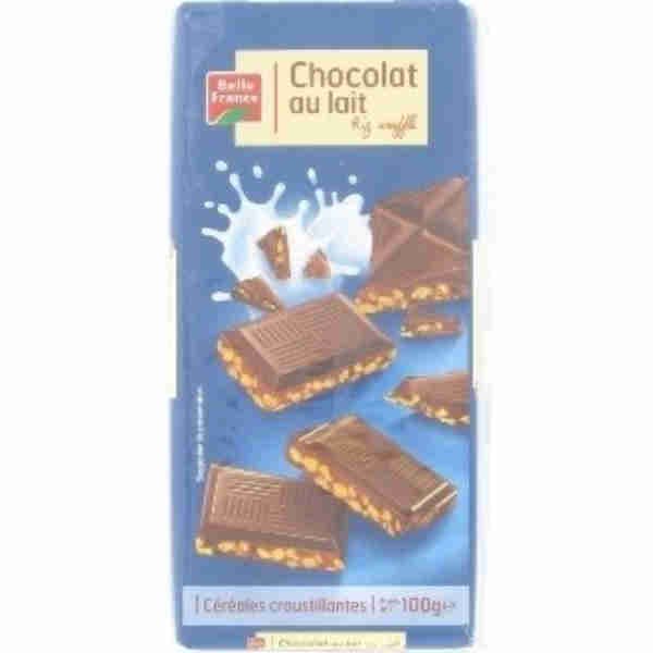 Milk Chocolate with Puffed Rice
