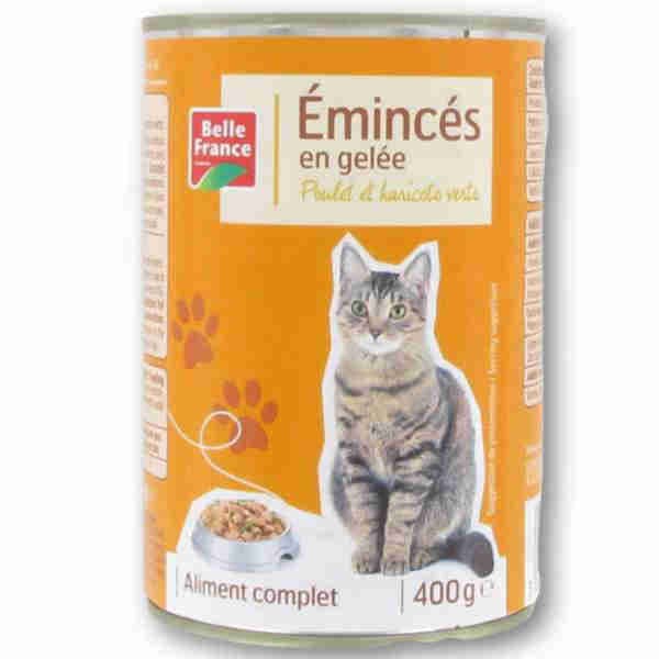 Cat Food Minced in Jelly Chicken & Green Beans