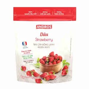 Whole Strawberry Individually Quick Frozen - Andros