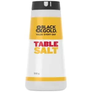 Table Salt - Black & Gold