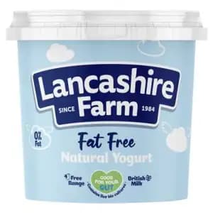 Fat Free Natural Yogurt - Lancashire Farm