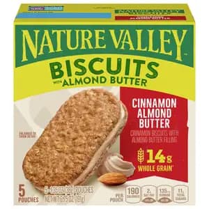 Biscuits with Almond Butter - Nature Valley