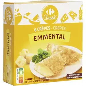 Classic 6 Crepes Emmental - Carrefour
