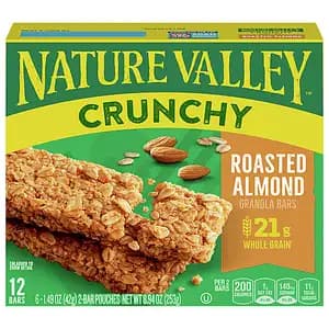 Crunchy Roasted Almonds Granola Bars - Nature Valley