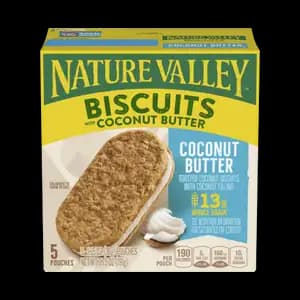 Biscuits with Coconut Butter - Nature Valley