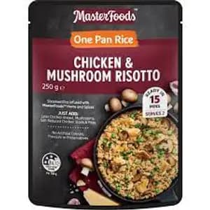 One Pan Rice Chicken & Mushroom Risotto - MasterFoods