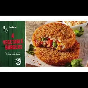 Vegetable Burger Patties - Iceland
