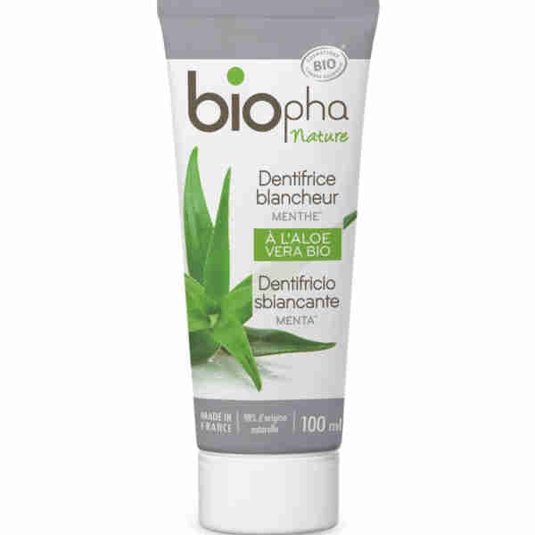 Organic Aloe Vera & Fresh Mint Whitening Toothpaste - Nature
