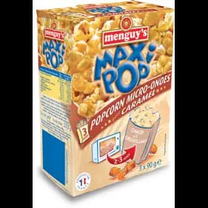 Microwave Popcorn with Caramel - Menguy's