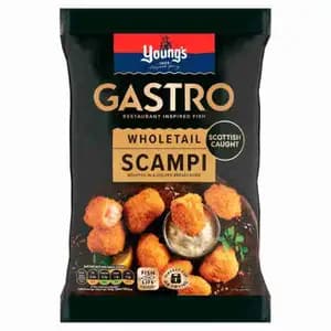 Gastro Wholetail Scampi - Young's