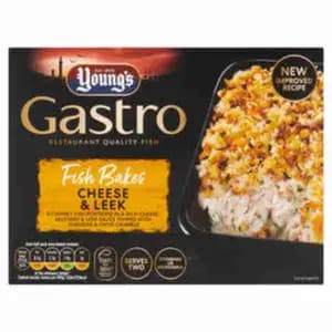 Gastro Fish Bakes Cheese & Leek - Young's