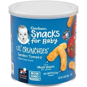 Baby Lil' Crunchies Garden Tomato Baked Corn - Gerber