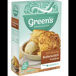 Self-Saucing Butterscotch Pudding - Green's