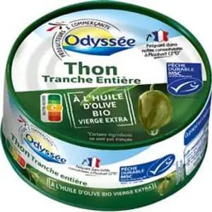 Tuna in Organic Extra Virgin Olive Oil - Odyssée