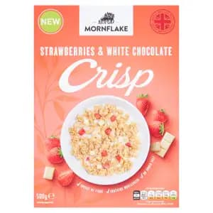 Strawberries & White Chocolate Crips - Mornflake - Mornflake