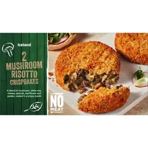 2 Mushroom Risotto Cripbakes - Iceland