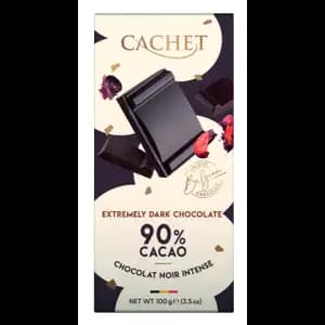 Extremely Dark Chocolate 90% Cacao - Cachet