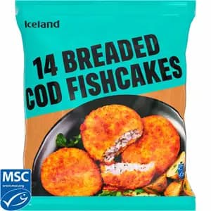 Breaded Cod Fishcakes - Iceland