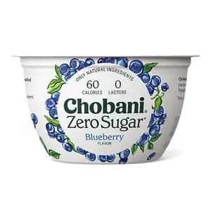 Zero Sugar Blueberry Flavored Yogurt - Chobani