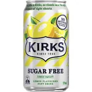 Lemon Squash Sugar Free - Kirks