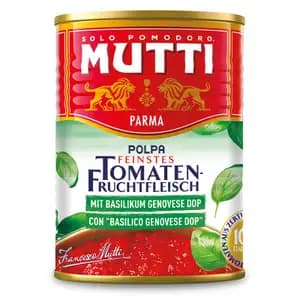 Polpa Finely Chopped Tomatoes with Basil - Mutti